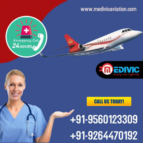Medivic Aviation Air Ambulance in Raipur is one of the best choices for the shift of a patient to a hospital for advanced nursing with comfort and safety. ICU and We 24 hours confer risk-free transportation to the patients at the right cost.
More@ https://bit.ly/2M2nWnG