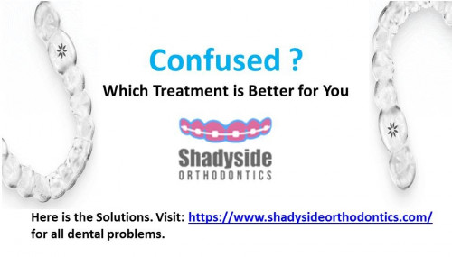 Shadyside Orthodontics one of the famous orthodontic treatment centers in your area. Dr. Maria is highly skilled and certified from ABO & also a member of the American Association of Orthodontists. We are famous for our advance & comfortable treatment in PA. https://www.shadysideorthodontics.com/