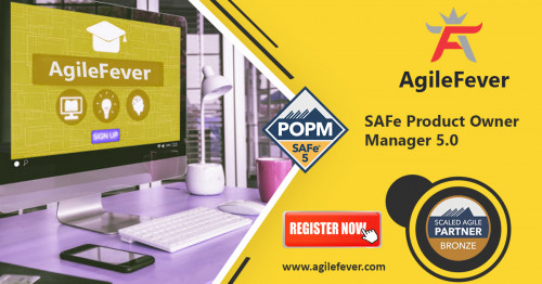 Learning activities, executing tools, understanding mechanics, and managing backlogs will be made possible by learning the SAFe Product Owner Course. Attending the Product Owner and Product Manager Training program will enable you to acquire a skill set that is essential to map the delivery process in a lean enterprise. For more details visit :https://bit.ly/3fbvkbo