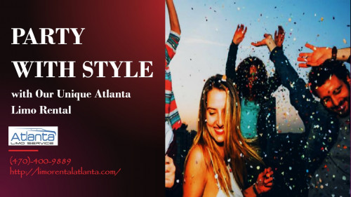 Party with Style with Our Unique Atlanta Limo Rental