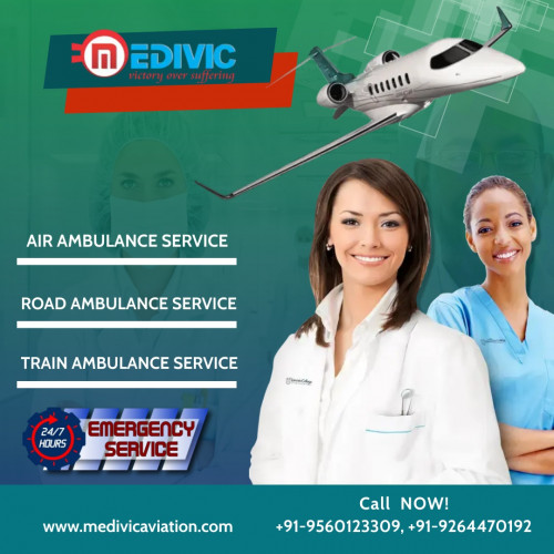 Medivic Aviation Air Ambulance Service in Gaya offers a prompt medical transport service with all commendable medical setups for the convenience of the patient in any medical complication.

More@ https://bit.ly/2QtgN1L