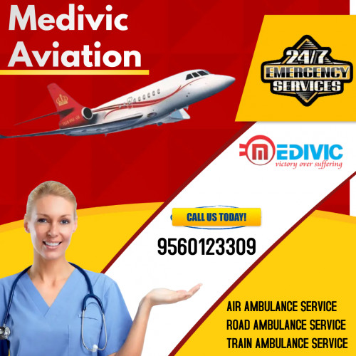 Medivic Aviation Air Ambulance Service in Raigarh is one of the safest patient transfer service brands and is available round the clock to evacuate critically and injured people from one location to another with all possible medical amenities.

More@ https://bit.ly/38YScMy