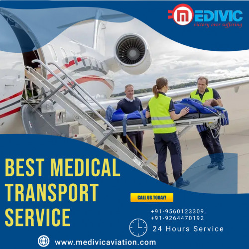 Medivic Aviation Air Ambulance Service in Gaya has 24 hours available medical team always uses genuine and well-functioning gadgets for the supervision of seriously ill patients throughout the transfer procedure. 

More@ https://bit.ly/3aswSQ5