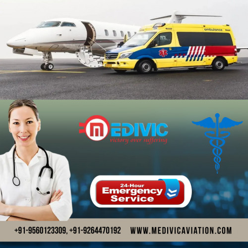 Medivic Aviation Air Ambulance Service in Ahmedabad is one of the most convenient medical transport services for the quick-shifting of any ill person. We always offer the best medical setup and aids to the best care of the patient during shifting hours.

More@ https://bit.ly/3xUk1xY