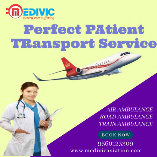 Medivic Aviation Air Ambulance Service in Bhubaneswar is the most convenient and upper-class medical transport service with all medical setup and aids for the immediate shifting of the patient.

More@ https://bit.ly/3PqsSzu