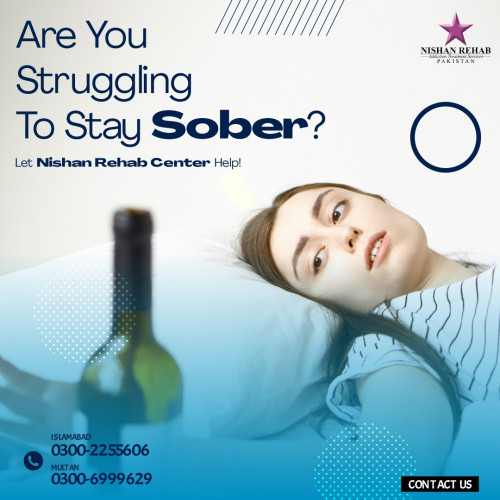 Are you struggling to stay sober?			
Let Nishan Rehab Center Help!			
.			
Contact our experts!			
Call Us: 0300-2255606			
More Detail : https://www.diigo.com/item/image/992vv/bkx5			
#DrugRehab #RehabCenter #Healing #NishanRehab #Drugs #Addiction #Recovery #HabilitationCenter #DrugsTreatment #Committed #Support #Islamabad #Consultancy #Alcoholism #Counseling #Rehab #Hope #Thinking #Humility #NishanFoundation