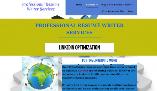 Résumé and LinkedIn package and LinkedIn and disc assessment package. We know how hiring managers navigate and find employees on LinkedIn and we can optimize your profile so it is more visually appealing and full of valuable.

We guarantee fast custom-made resume services by Certified Professional Résumé Writers. We boast your accomplishments, use the best formatting for your industry and ensure formatting is ATS compatible.

#Professionalresumewriterservices #Resumewritingservices #Custommaderesume #Professionalresumewriters. #Bestresumepackages #Discassessments 

Read more:- https://www.professionalresumewriterservices.com/LinkedIn