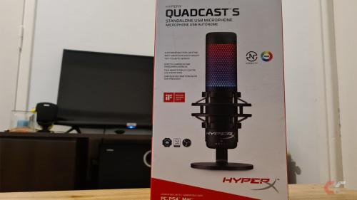 Review HyperX Quadcast S Overcluster Packaging 2