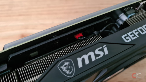Review RTX 3090 MSI Overcluster Logo MSI y Barra