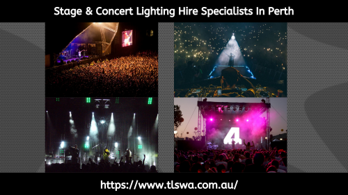 Stage & Concert Lighting Hire Specialists In Perth