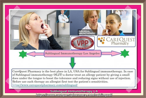 In case of Sublingual immunotherapy (SLIT) a doctor treat an allergy patient by giving a small does under the tongue to boost the tolerance and reducing signs without use of injection. To know more details, visit our website,
https://bit.ly/3wFguDb
https://bit.ly/3lx7pqX