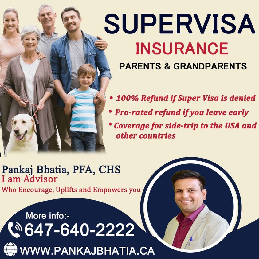 Supervisa Insurance in Brampton for Parents and Grandparents - Gifyu