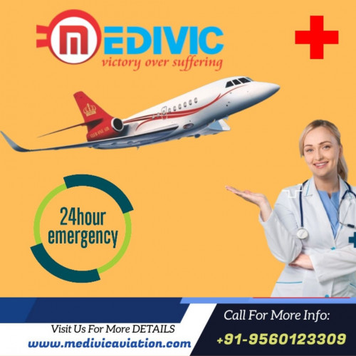 Medivic Aviation Air Ambulance in Bhubaneswar is one of the top-class emergency medical transport services with all compulsory medical setup at genuine booking cost. If you need to avail our services then promptly call us.

More@ https://bit.ly/2W0vtr2