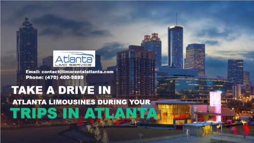 Take a Drive in Atlanta Limousines During Your Trips in Atlanta