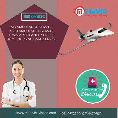 Medivic Aviation Air Ambulance Service in Jamshedpur provides the optimum medical setup and care to the required patient while at any emergency medical issue. So call us and grab the best patient rescue service at a genuine cost.

More@ https://bit.ly/2A1hqF9