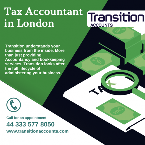 Transition understands your business from the inside. More than just providing Accountancy and bookkeeping services, Transition looks after the full lifecycle of administering your business.
More Detail: https://transitionaccounts.com/
#Tax #Accountant #London #business