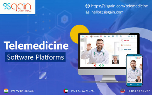 Gain a competitive edge for your healthcare business through our custom telemedicine software development and telemedicine app development services for trouble-free, collaborative, and secure remote healthcare delivery at SISGAIN wide-ranging across Canada. We offer HIPAA compliant telemedicine application development with real-time consultations, intuitive UX/UI, image sharing, video streaming and compatibility with a variety of devices. We deliver remarkable and innovative cloud-based telemedicine app development services systems with streamlined video conferencing, back-end integrations, remote patient monitoring, and e-prescription feature. Our world-class healthcare software solutions are fabricated to Allscripts integration, assistive technology, DICOM/PACS, health information exchange, HIS & practice management software with HL7 interface, iguana, mirth connections, pharmacy management and specialty pharma, RCM & medical billing, and veterinary evolution. For more information call us at +18444455767 or email us at hello@sisgain.com or visit https://sisgain.com/telemedicine