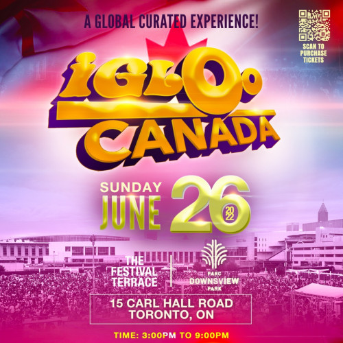 Ticketgateway - IGLOO CANADA - Sunday 26 June 2022 at 70, Canuck Avenue, Toronto, Ontario, Canada. Find event and ticket information at  https://www.ticketgateway.com/event/view/iglooca