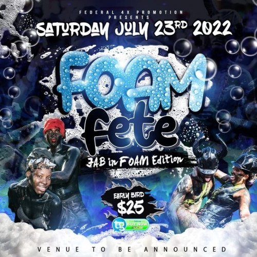 FOAM FETE jab in foam edition