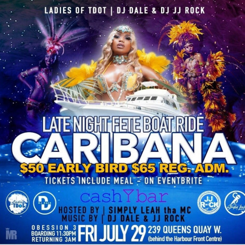 LATE NIGHT FETE BOAT RIDE CARIBANA