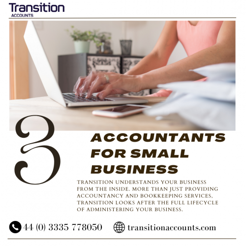 Transition understands your business from the inside. More than just providing Accountancy and bookkeeping services, Transition looks after the full lifecycle of administering your business.
More detail: https://transitionaccounts.com/
#Accountantsforsmallbusiness #Accountants #for #small #business #UK #smallbusiness