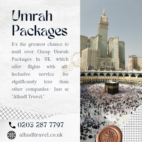 It’s the greatest chance to mull over Cheap Umrah Packages in UK, which offer flights with all-inclusive service for significantly less than other companies– Just at “Alhadi Travel.”
Visit Our Site: https://www.alhaditravel.co.uk/umrah-packages/
#Umrahpackages #Umrah #packages #UK #alhadi #travel