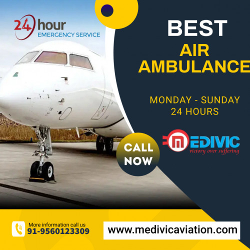 Medivic Aviation Air Ambulance in Dibrugarh provides a convenient medical transport service with all curative solutions for the immediate shifting of the patient at any medical emergency issue.
More@ https://bit.ly/2EGzdpi