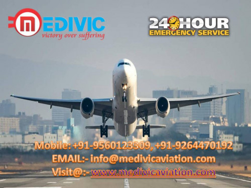 Medivic Aviation Air Ambulance Service in Bangalore relocates the sick person from the home city to the metro city with more care and compassion. We are providing the most distinguished service in your city.

More@ https://bit.ly/3yrGSTh