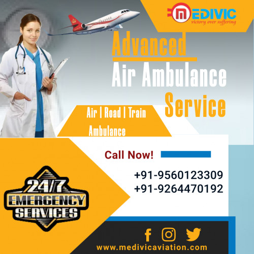 Medivic Aviation Air Ambulance in Mysore is the most commendable emergency patient transport service provider in all over the nation for the quickest shifting of the critical patient. Call us for prompt shifting purposes.

 More@ https://bit.ly/3wPcaB7