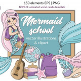 Vector_Mermaid-school