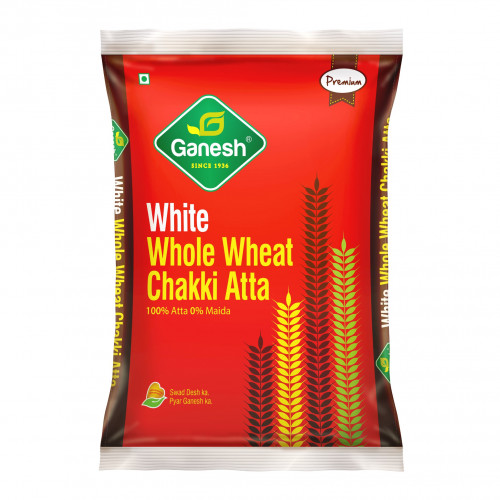 WHITE WHOLE WHEAT CHAKKI ATTA 5KG