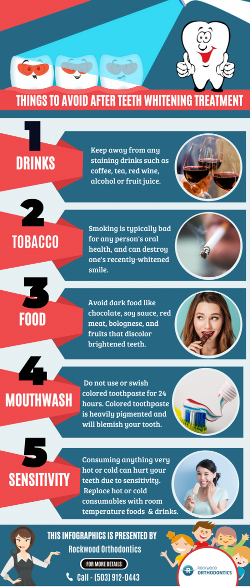 Taking proper measures after teeth whitening is certainly important to attain its complete benefits. Get the best preventative care known to maintain your teeth after bleaching. Ping us an email for your free exam today at info@rockwoodsmiles.com.