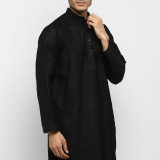 black-dobby-kurta-5