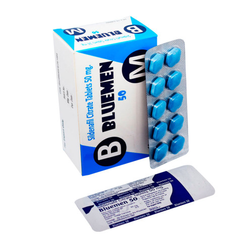 Bluemen 50 is a pill that works on improving erectile dysfunction in men. It is fully capable in the management of sensual wellbeing disinterest in grown up men. It contains sildenafil citrate 50mg as an active cpmponent.bluemen 50mg directly works to enhance the bllod flow of the male organ by relaxing the blood vessels. We give you fast delivery at your doorstep in USA, UK,Australia, Germany, France, Hong Kong. Buy Bluemen 50mg Online at mensmedy https://www.mensmedy.com/bluemen-50mg.html