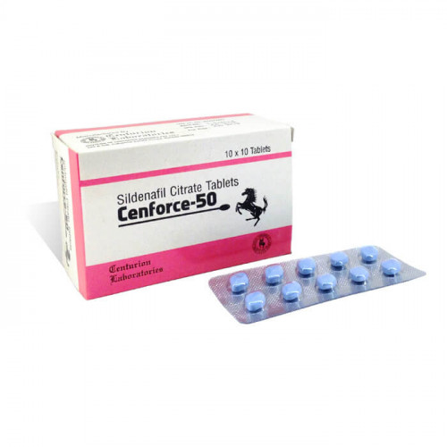 Cenforce 50 is a drug that is highly effective in treating erectile dysfunction. You can easily buy Cenforce50 mg from mensmedy.com at most affordable price globally.  Cenforce 50mg contains Sildenafil that makes it an PDE5 (phosphodiesterase type 5) inhibitor drug. Cenforce 50 is a commonly prescribed pill by the doctors for the treatment of erectile dysfunction(impotence) in men. Cneforce 50mg is manufactured by Centurion lab Pvt Ltd and it come in a packing of 10 tablets in one strip.Buy Cenforce 50mg Online https://www.mensmedy.com/cenforce-50mg.html