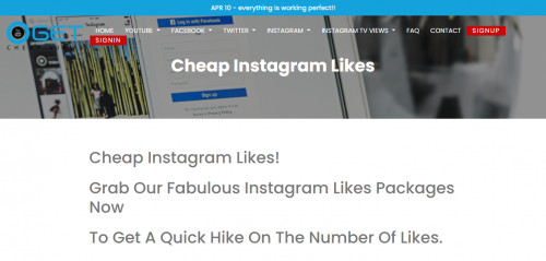 Cheap instant Instagram Likes ~ We provide 100% real people cheapest and Real people Instagram Likes, Followers, Comments, Views - Provide Guarantee services Only.

Get Cheap Views Provides The Best Quality Of All Social Media Services At Cheap Price.To most of the entrepreneurs, social media is the “future big thing,” a non-permanent type yet powerful platform that must be taken advantage of while it’s on the trend. Because it came up so quickly, social media has developed its own reputation with some of the people for being favorite as a marketing interest, and therefore, a profitable one.

#cheapinstagramlikes #buycheapinstagramlikes #buyinstagramlikescheap #cheapinstagramviews #buycheapinstagramviews #buyinstagramviewscheap #cheapinstagramreelviews #buycheapyoutubeviews 

Read more:- https://www.getcheapviews.com/instagram-category/cheap-instagram-likes/