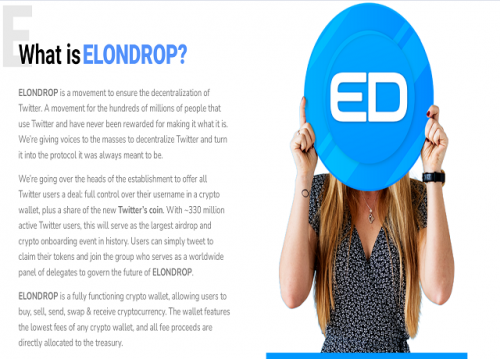 (1) When you buy or transfer cryptocurrency, your money goes into your digital wallet (account) to fund the currency, or virtual tokens, via an exchange such as CoinBase or Gemini. (2) All transactions are verified through a peer-to-peer network of computers that participate in the mining, or verification, process.To learn more about elondropdao, visit https://https://elondropdao.com/

#elondropdao

web: https://elondropdao.com/