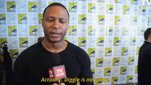 Diggle is not okay