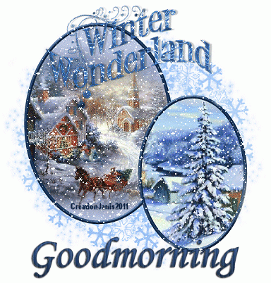 good morning winter wunderland