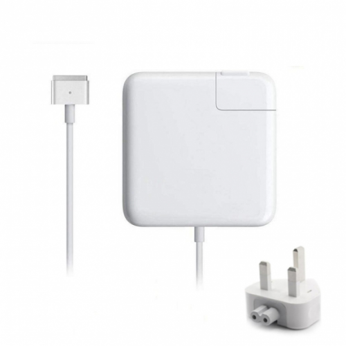 45W Apple MacBook Air A1466 UK Adapter Charger
https://www.adapterworld.co.uk/apple-c-1_18/45w-apple-macbook-air-a1466-uk-adapter-charger-p-148472.html
Product Information
Input:100-240V / 50-60Hz
Voltage-Electric current-Output: 14.85V-3.05A-45W
Size of the plug: 5-pin T-tip
Color: White
Condition:New,
Warranty: 1 Year Warranty and 30 Days Money Back
Package Include:
1 x Apple Charger