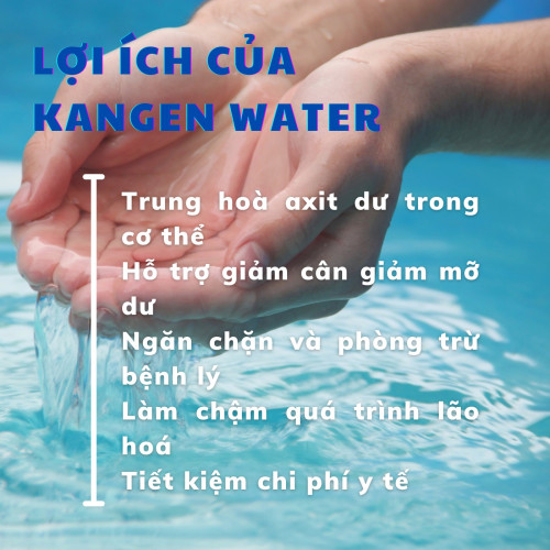 Nước Kangen đã được chứng minh là loại nước tốt nhất cho sức khỏe con người khi sở hữu 4 đặc điểm mà nước bình thường không có, bao gồm:
Tính kiềm tự nhiên
Giàu Hydrogen
Giàu vi khoáng thiết yếu cho cơ thể
Cấu trúc phân tử siêu nhỏ.
Nhờ những tính chất trên, nước Kangen được các chuyên gia y tế khuyên dùng, đồng thời cũng đã được chứng minh lâm sàng là có nhiều tác động tốt trong việc ngăn ngừa và hỗ trợ điều trị bệnh.


? Xem thêm tại: https://vitamia.com.vn/nhung-dieu-can-luu-y-de-su-dung-nuoc-kangen-de-dat-hieu-qua-tot-nhat/
CÔNG TY TNHH GIẢI PHÁP SỨC KHOẺ TỰ NHIÊN – VITAMIA
☎ Hotline: 056 919 8888
? Địa chỉ: P429, Tòa nhà River Gates, 155 Bến Vân Đồn, Phường 6, Quận 4, Tp.HCM.