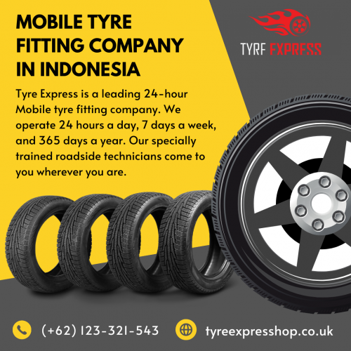 Tyre Express is leading 24 hour Mobile tyre fitting company. We operate 24 hours a day, 7 days a week and 365 days a year. Our specially trained roadside technicians come to you wherever you are.
More Detail: https://tyreexpresshop.co.uk/
Phone: 07818 344232
Address: 166 Harehills lane LS8 5JP Leeds, UK
#MobileTyreFittingCompany #Mobile #Tyre #Fitting #Company #Indonesia