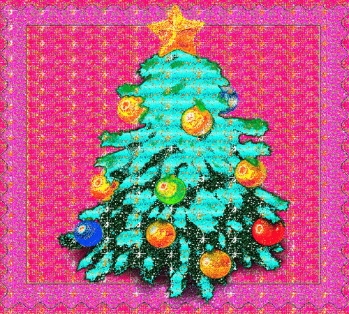 pink-christmas-tree-spark-jaisini-art-gif-gold-stars-christmas2020.gif
