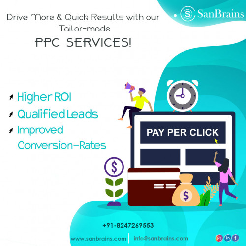 San Brains is top leading PPC company in Hyderabad which offers PPC services in Hyderabad. Our PPC agency experts provides pay per click services at affordable prices.

https://www.sanbrains.com/ppc-services-in-hyderabad/