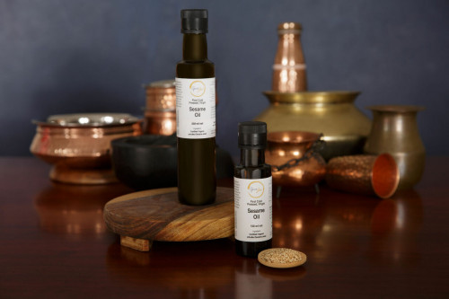 Spice Zen’s organic Sesame oil is produced in Australia. We cold-press, first-press our unrefined sesame oil using certified organic, premium White unhulled Sesame seeds. This light coloured oil has a delicate, sweet, nutty flavour with all the natural goodness and nutrients.

Visit us: https://spicezen.com.au/fresh-cold-press-oils/first-cold-pressed-virgin-organic-sesame-seed-oil/