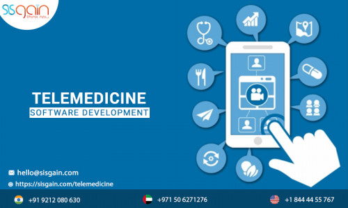 SISGAIN is providing a complete resource system for leading telemedicine software development and telemedicine applications development. We offer personalized feature-packed software development that consists of connected devices, data encryption, and leading telemedicine solutions for telemedicine web and mobile applications designed and modernized to be ancillary services to the providers from primary care to critical care. Our HIPAA compliant telemedicine app development solutions are fully branded up with white-label and personalized activities that save time & cost. We provide full support to address chronic conditions remotely and allow favoured payment gateways with multi-currency hold up for global reach. We build cloud-based video conferencing application software with firmed and locked record exchange through end-to-end encrypted information. We enable seamless online scheduling with a multi way video/audio solution and allow doctors to figure and accumulate the tariff from the clients remotely. Get your own model of HIPAA compliant medicinal service platform with native app experiences and amazing UI/UX for user-friendly access. For more information call us at +18444455767 or email us at hello@sisgain.com or visit https://sisgain.com/telemedicine