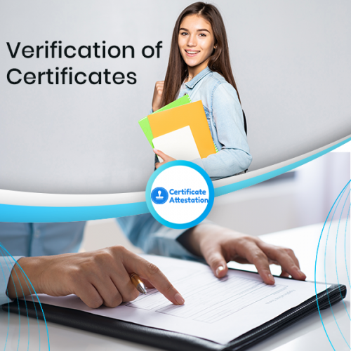 verification certificates