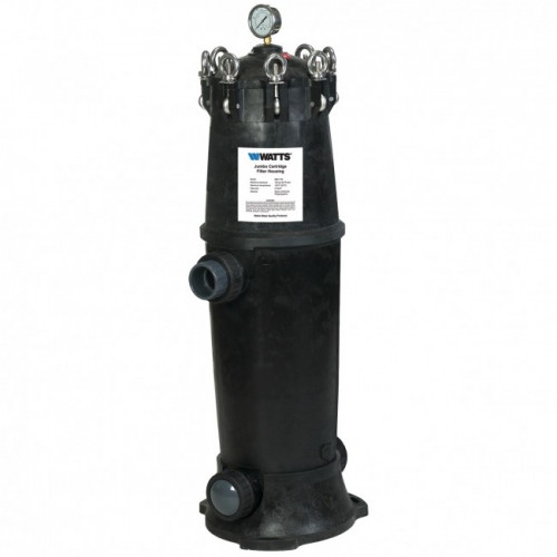 Big Bubba Filter housings are made of rugged, glass-reinforced polypropylene so they will not chip, rust or dent. Because all wetted surfaces are non-metallic, they are ideal when chemical compatibility is an issue and for sea water applications. https://www.aquascience.net/watts-big-bubba-bbh-150-high-flow-sediment-filter-housing